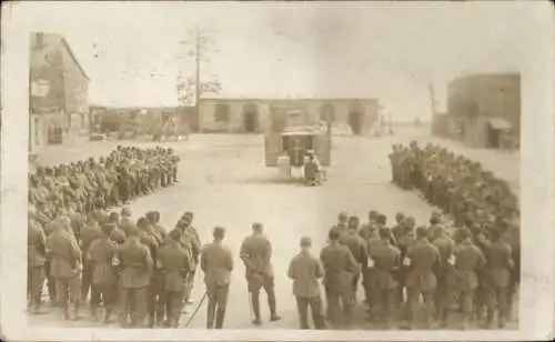 Foto Ak Bayr. Feld-Artillerie-Regiment 21, Feldgottesdienst
