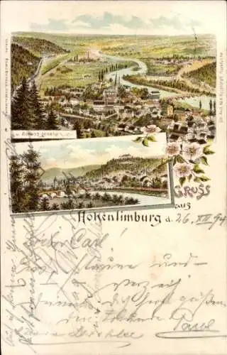 Litho Hohenlimburg Hagen in Westfalen, Gesamtansicht