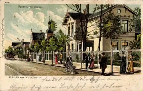 Litho Neumünster in Holstein, Rendsburger Straße