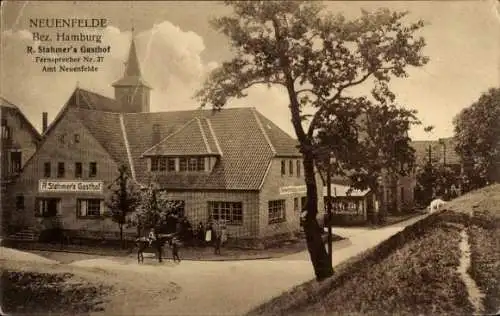Ak Hamburg Harburg Neuenfelde, R. Stahmers Gasthof