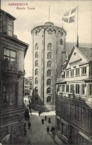 Ak København Kopenhagen Dänemark, Runde Taarn