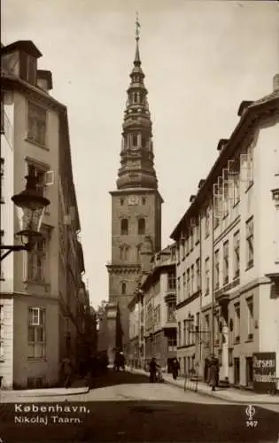 Ak København Kopenhagen Dänemark, Nikolaj Taarn