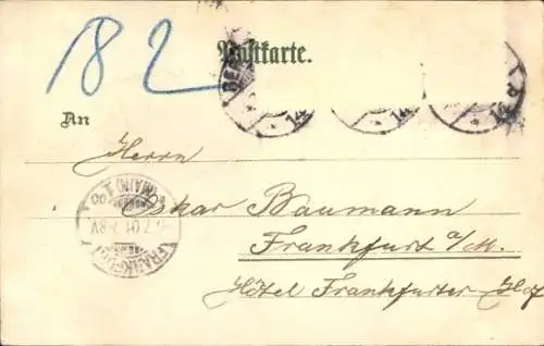 Litho Berlin, Denkmal Kaiser Wilhelm d. Große