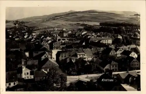Ak Chrastava Kratzau Region Reichenberg, Gesamtansicht