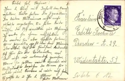 Ak Chrastava Kratzau Region Reichenberg, Gesamtansicht