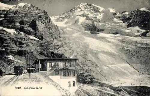 Ak Kanton Bern, Jungfrau, Station der Jungfraubahn
