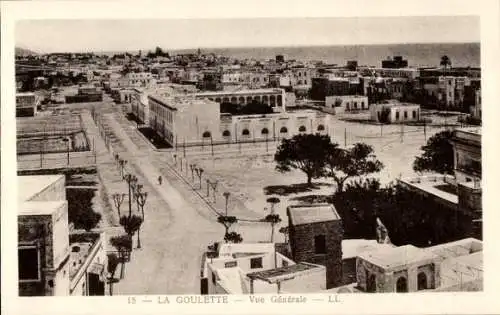 CPA La Goulette Tunisie, vue générale