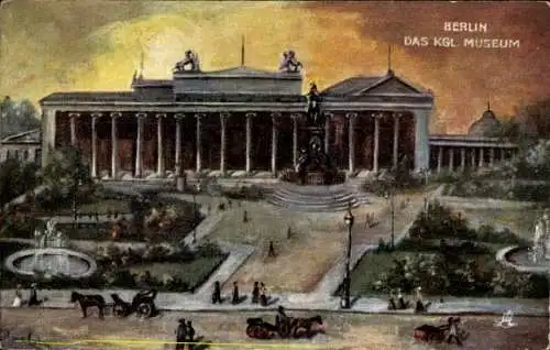 Ak Berlin, Königliches Museum