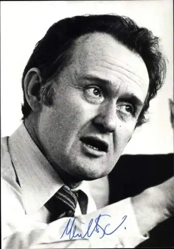 Foto Politiker Heribert Scharrenbroich, Autogramm
