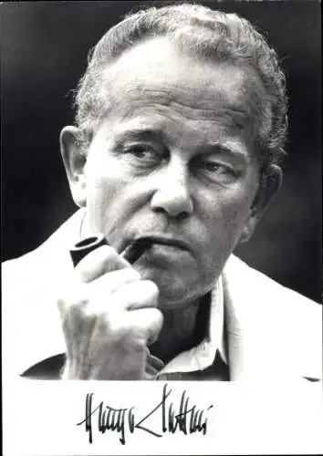 Foto Gewerkschafter und Politiker Heinz Oskar Vetter, Autogramm