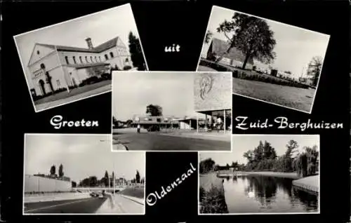 Ak Oldenzaal Overijssel, Mehrere Fotos, Grüße aus  Süd-Berghuizen