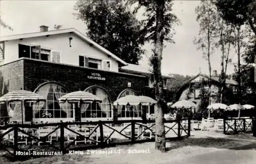 Ak Schoorl Nordholland Niederlande, Hotel-Restaurant Klein Zwitserland