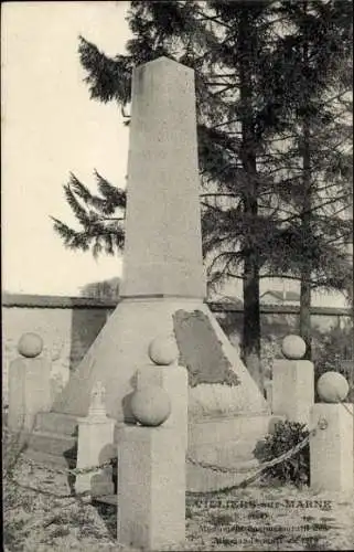 Ak Villiers sur Marne Val de Marne, Monument
