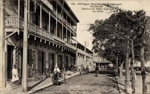 Ak Dakar Senegal, Boulevard Pinet Laprade, Post