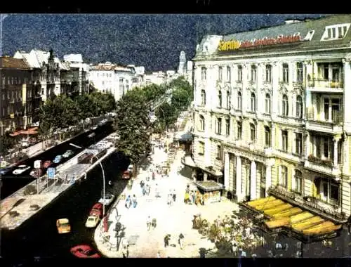 Ak Berlin Charlottenburg, Kurfürstendamm, Ecke Uhlandstraße