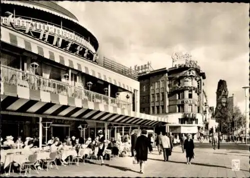 Ak Berlin Charlottenburg, Kurfürstendamm, Café Kranzler, Hotel