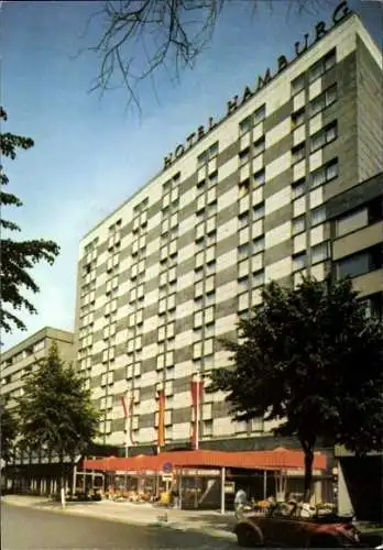 Ak Berlin Tiergarten, Hotel Hamburg, Landgrafenstraße 4