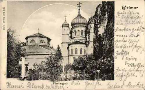 Ak Weimar in Thüringen, Fürstengruft
