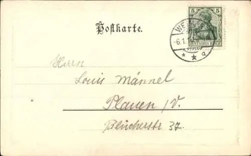 Ak Weimar in Thüringen, Fürstengruft