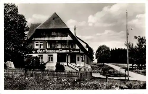 Ak Gündelwangen Bonndorf im Schwarzwald, Lammwirtshaus