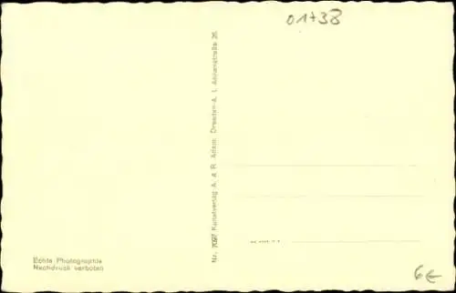 Ak Dorfhain in Sachsen, Panorama