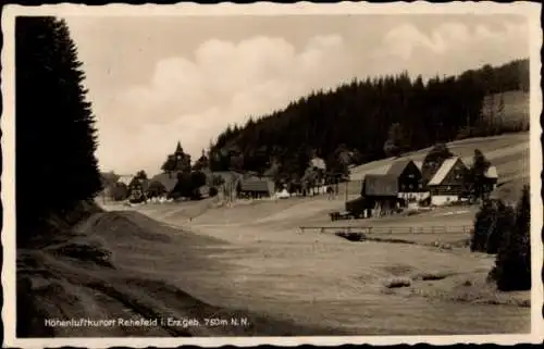 Ak Rehefeld Zaunhaus Altenberg im Erzgebirge, Höhenluftkurort, Erzgebirge, Landschaft, Gebäude, W