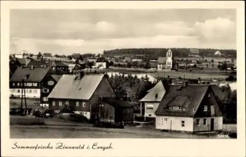 Ak Zinnwald Georgenfeld Altenberg im Erzgebirge, Ortsansicht