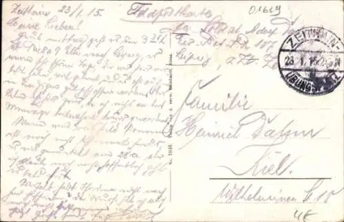 Ak Zeithain in Sachsen, Truppenübungplatz, Soldaten in Formation, Bäume, Straßenlaterne