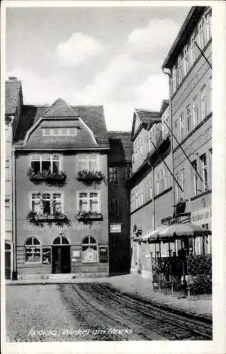 Ak Apolda in Thüringen, Apotheke am Winkel am Markt