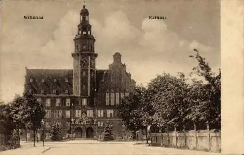 Ak Berlin Reinickendorf Wittenau, Rathaus