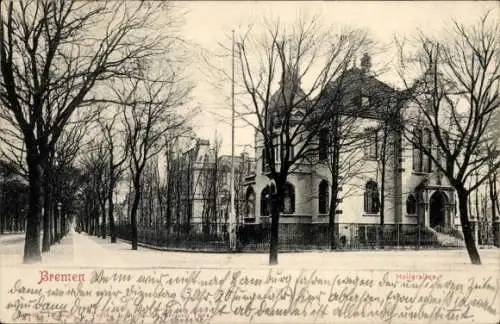 Ak Hansestadt Bremen, Hollerallee, Villa