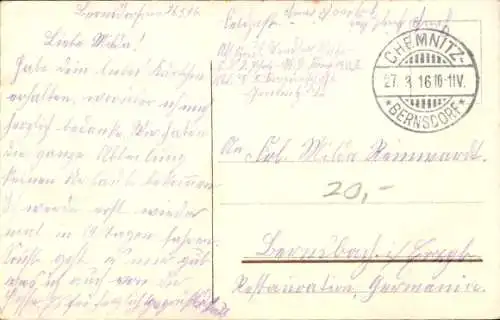 Ak Altendorf Chemnitz in Sachsen, Rad-Rennbahn