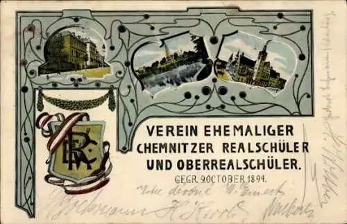 Studentika Ak Chemnitz in Sachsen, Verein ehemaliger Chemnitzer Realschüler und Oberrealschüler