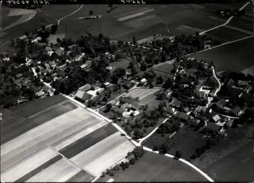 Ak Réding Rieding Lothringen Moselle, Fliegeraufnahme