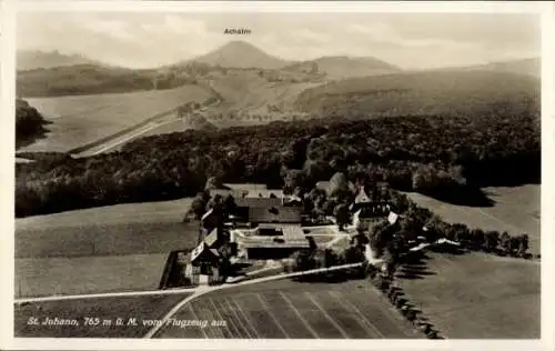 Ak St. Johann Schwäbische Alb Württemberg, Fliegeraufnahme