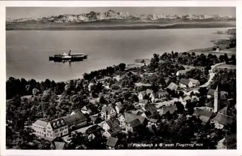 Ak Fischbach Friedrichshafen am Bodensee, Fliegeraufnahme