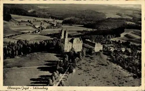 Ak Schönenberg Ellwangen Jagst, Luftbild