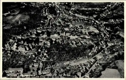 Ak Gerbstedt im Harzvorland, Fliegeraufnahme
