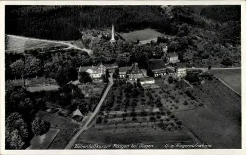 Ak Rödgen Obersdorf Wilnsdorf im Siegerland, Luftaufnahme
