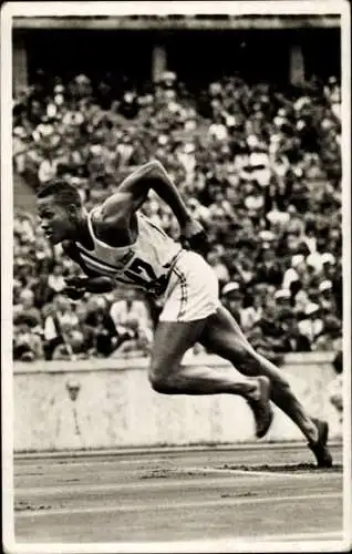Ak Berlin, Olympische Spiele 1936, Williams startet zum 400-Meter-Lauf