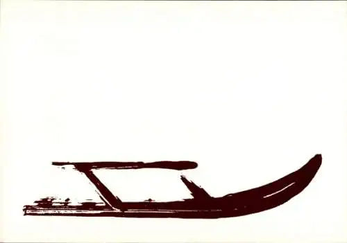 Künstler Ak Beuys, J., Schlitten