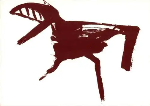 Künstler Ak Beuys, J., Zeichen aus dem Braunraum I
