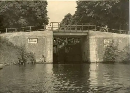 Foto Rosenbeck Schorfheide in der Mark, Schleuse