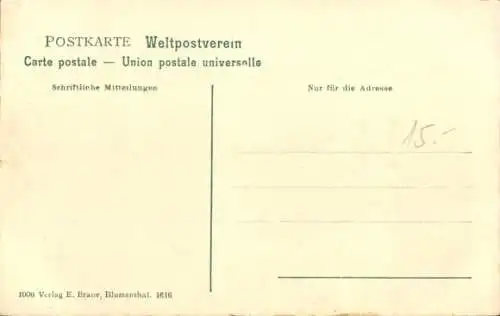 Ak Blumenthal Hansestadt Bremen, Teilansicht