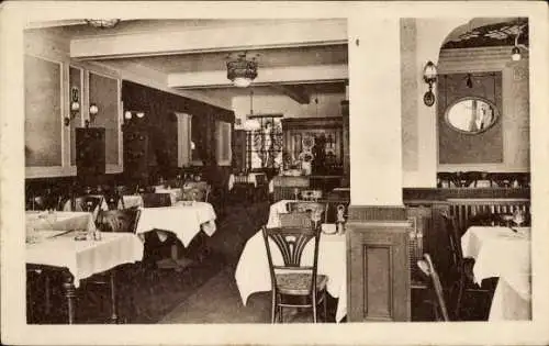 Ak München, Gaststätten Humplmayr, Maximiliansplatz 17, Inh. Johann Schottenhaml