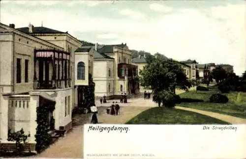 Ak Seebad Heiligendamm Bad Doberan, Strandvillen