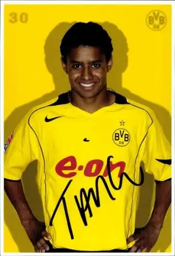 Autogrammkarte Fußballer Anderson Thiago, BVB 09, Borrussia Dortmund, Autogramm