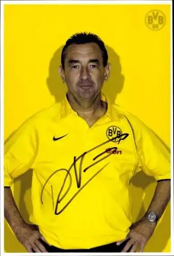 Autogrammkarte Co Trainer, BVB 09, Borrussia Dortmund, Autogramm