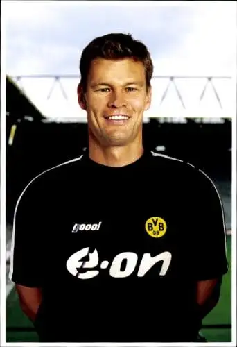 Autogrammkarte Reha Trainer, BVB 09, Borrussia Dortmund, Autogramm
