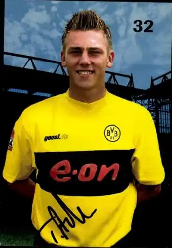 Autogrammkarte Fußballer Timo Ack, BVB 09, Borrussia Dortmund, Autogramm